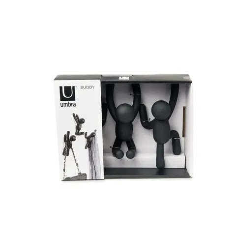 umbra-buddy-hooks-black-set-of-3-package