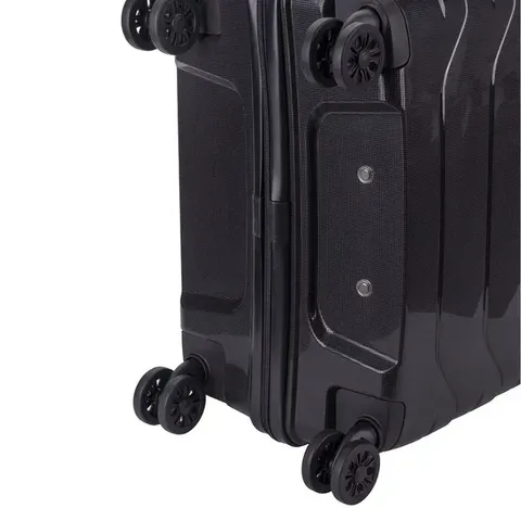 cellini-cabana-black-medium-trolley-case-wheel