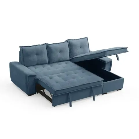 eleanora-blue-sofa-sleeper-couch-open