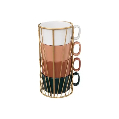 funkilines-4-piece-mug-set-with-stand