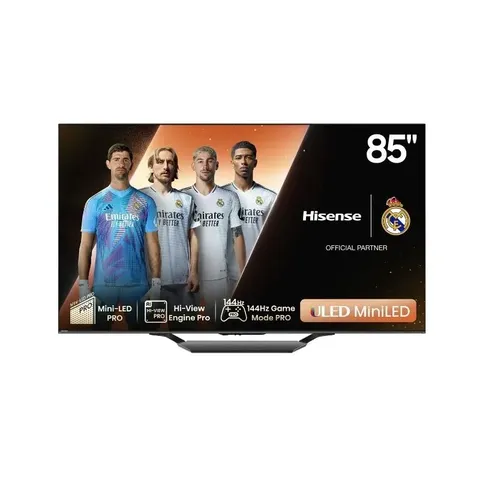 Hisense 85 Inch Mini Led 144hz Uled Tv 85u7n