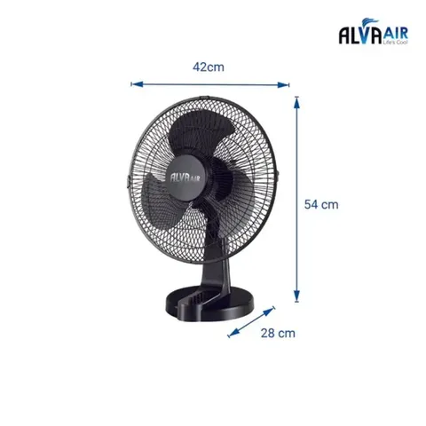 alva-air-plastic-desk-fan-acs209b-dimension