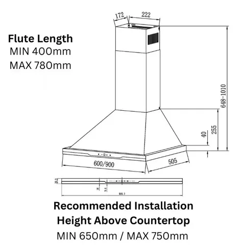 falco-90cm-wall-mount-extractor-fan-ar-303-installation