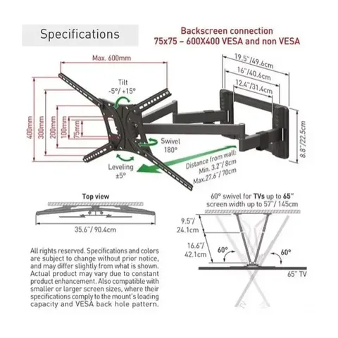 barkan-13-90-full-motion-tv-wall-bracket-bm464l-07