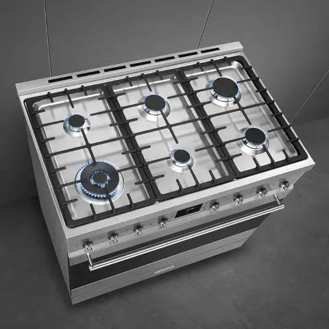 smeg-90cm-gas-electric-cooker-c9maxssa2-top-view