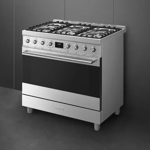smeg-90cm-gas-electric-cooker-c9maxssa2