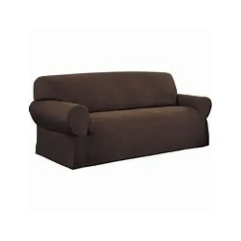 couch-cover-chocolate-brown
