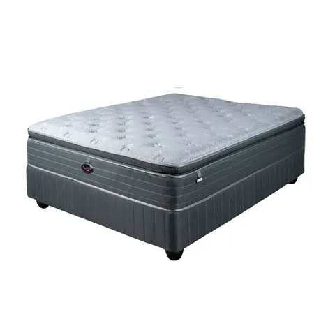 Slumberland Cheston Plush Single Bed Set
