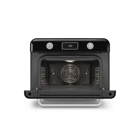 smeg-retro-30l-glossy-black-countertop-steam-oven-open