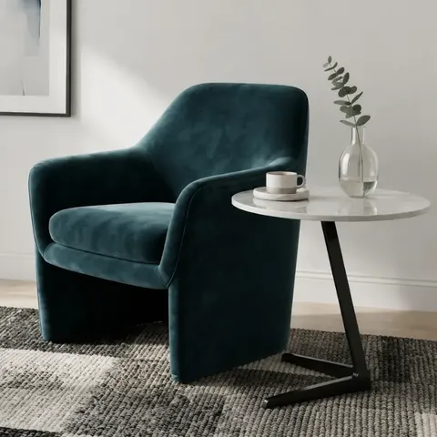 Hii Picasso Stone Top Grey Side Table Ct326 G 02