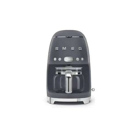 Smeg Slate Grey Filter Coffee Machine Dcf02grsa