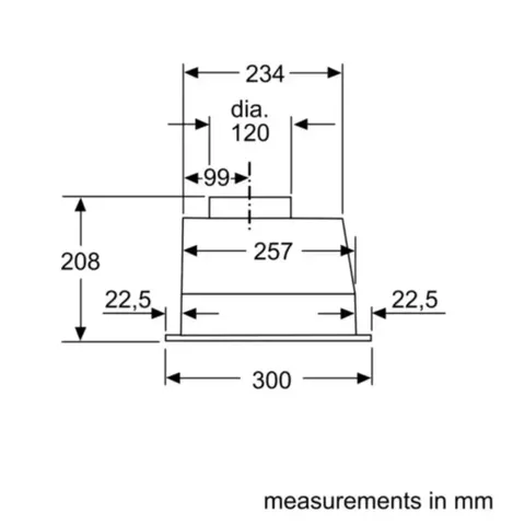 bosch-53cm-integrated-canopy-extractor-dln53aa50-dimensions