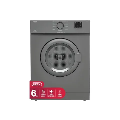 Defy 6kg Manhattan Grey Air Vented Tumble Dryer Dtd236