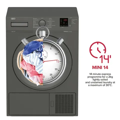 Defy 9kg Manhattan Grey Heat Pump Dryer Dtd323 03