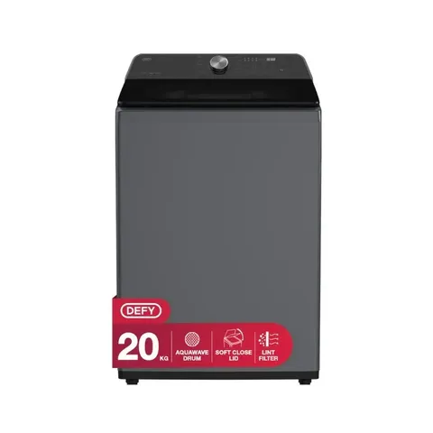 defy-20kg-dark-grey-top-loader-washing-machine-dtl200-front