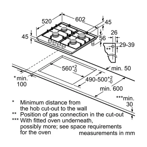 Siemens Er6a6pb70z Dimensions