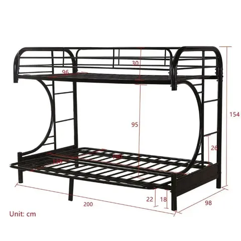 troy-triple-bunk-bed-frame-dimensions