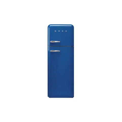 Smeg 60cm Retro Blue Right Hinge Top Freezer Fab30rbe5