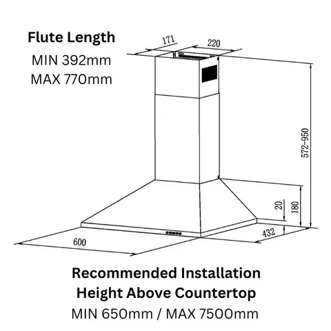 falco-60cm-stainless-steel-chimney-extractor-fal-60-210-dimensions