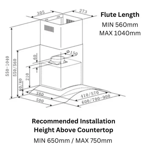 falco-90cm-curved-glass-extractor-fan-fal-90-38sg-installation