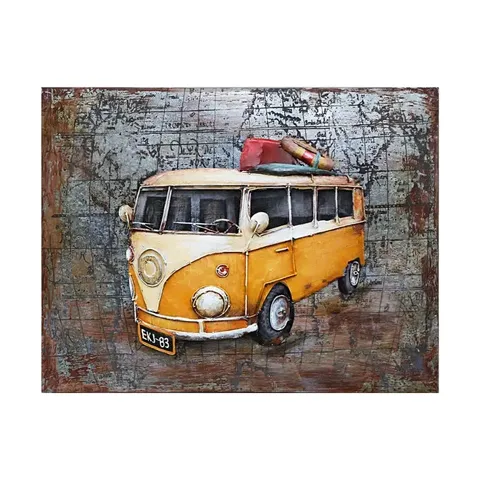 yellow-combi-3d-metal-oil-painting-fam-1114