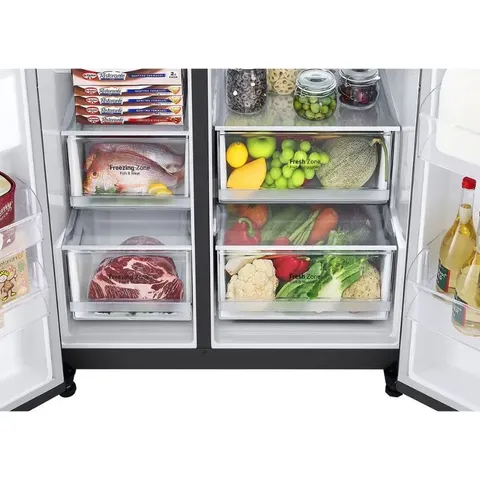 lg-matte-black-side-by-side-fridge-gc-l257sqsl-bottom-open