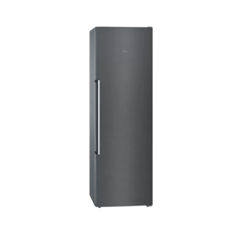 Siemens 242L Black Stainless Steel Upright Freezer GS36NAXEP