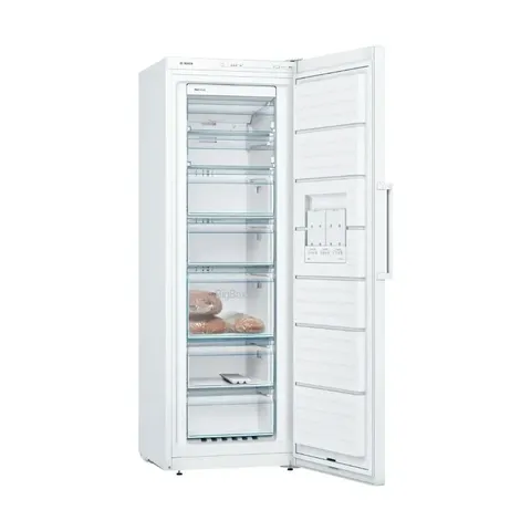 bosch-225l-white-upright-freezer-gsn33vw31z-open