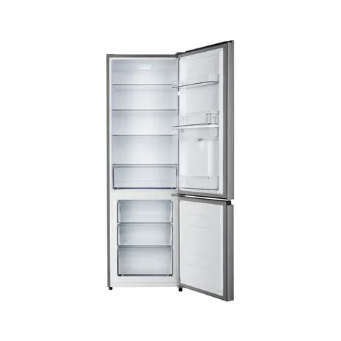 Hisense 350l Khaki White Delectable Bottom Freezer H450bdk Wd Open