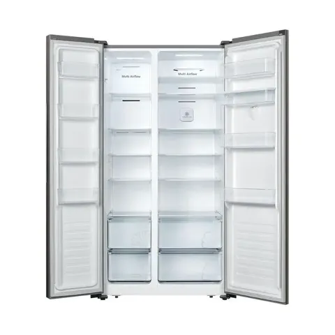 Hisense 508l Inox Side By Side H670sit Wd Open 