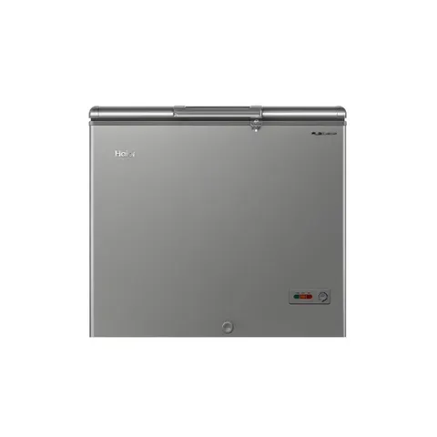 haier-301l-grey-chest-freezer-hcf-368kgza-front
