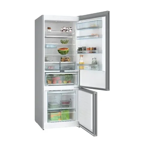 bosch-505l-black-bottom-freezer-kgn56lb31u-open