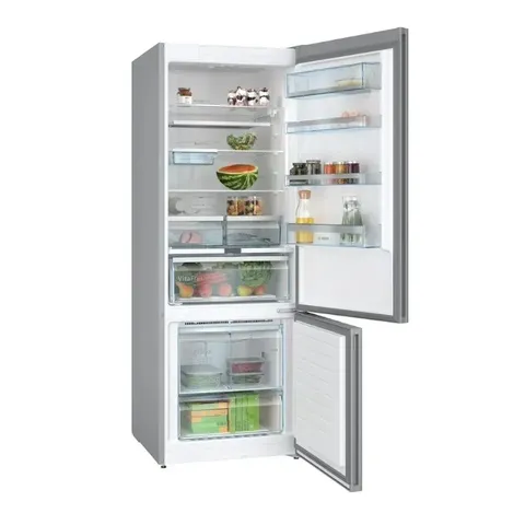 Bosch 505l White Bottom Freezer Kgn56lw31u Open