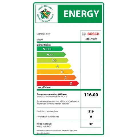 bosch-319l-built-in-upright-fridge-kir81af30u-energy-label