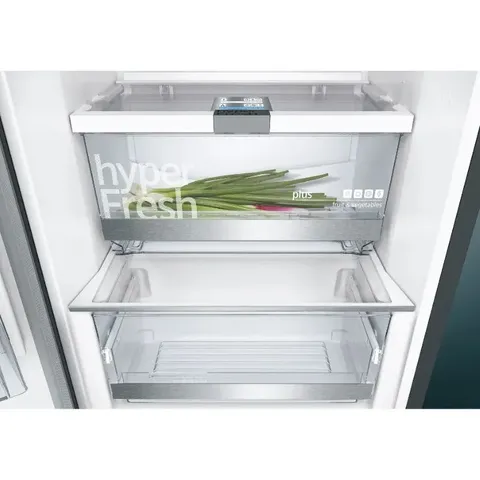 siemens-346l-black-stainless-steel-upright-fridge-ks36vaxep-hyper-fresh