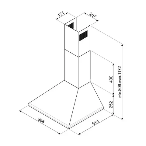 smeg-90cm-chimney-extractor-hood-ksed95-installation
