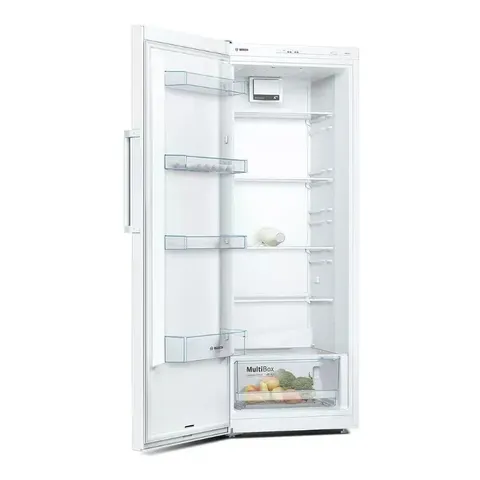 bosch-290l-white-upright-fridge-ksv29nw31z-open