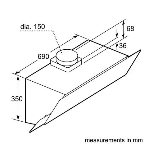 siemens-wall-mounted-extractor-hood-lc95ka670-dimensions
