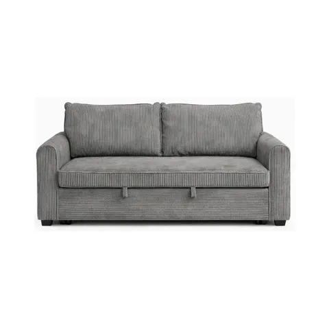 Hii Minka Dark Grey Pull Out Sleeper Couch Lsg9042 8 01
