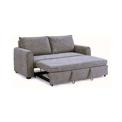 Hii Minka Dark Grey Pull Out Sleeper Couch Lsg9042 8 02