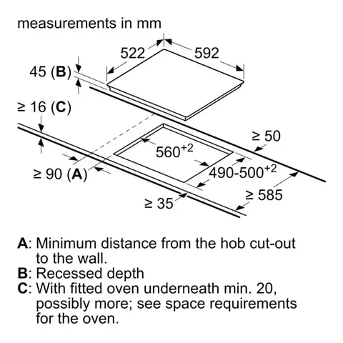 bosch-60cm-ceramic-glass-hob-pke611ba2e-installation