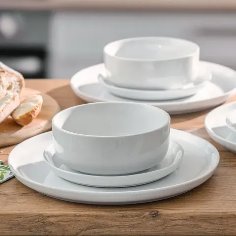 Russell Hobbs 12 Piece Classic Serenity Dinnerware Set Rhcdw12 02