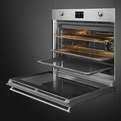 smeg-classica-built-in-oven-sf7302tx-open