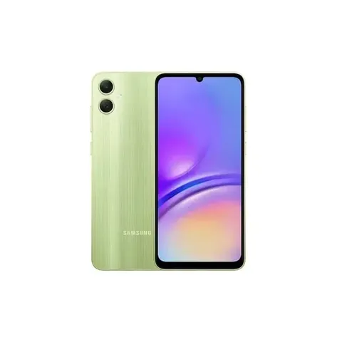 Samsung Galaxy A05 Green Smartphone Front And Back