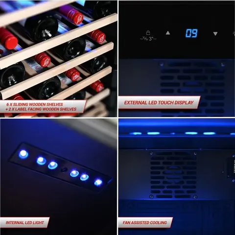 snomaster-28-bottle-single-zone-wine-cooler-sm-100pro-features