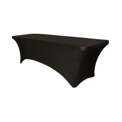 Home4U Stretch Table Cloth Black