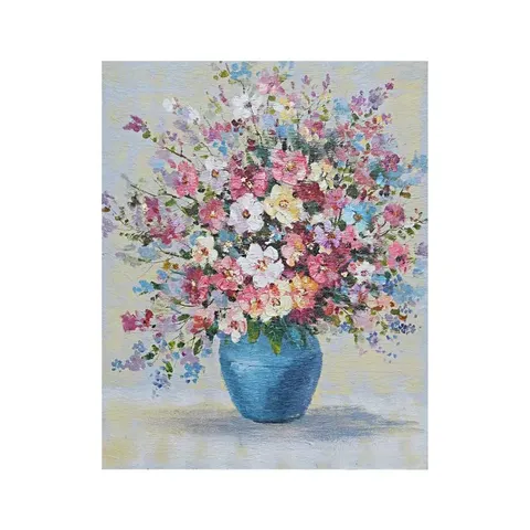 potted-flowers-canvas-oil-painting-zh6215