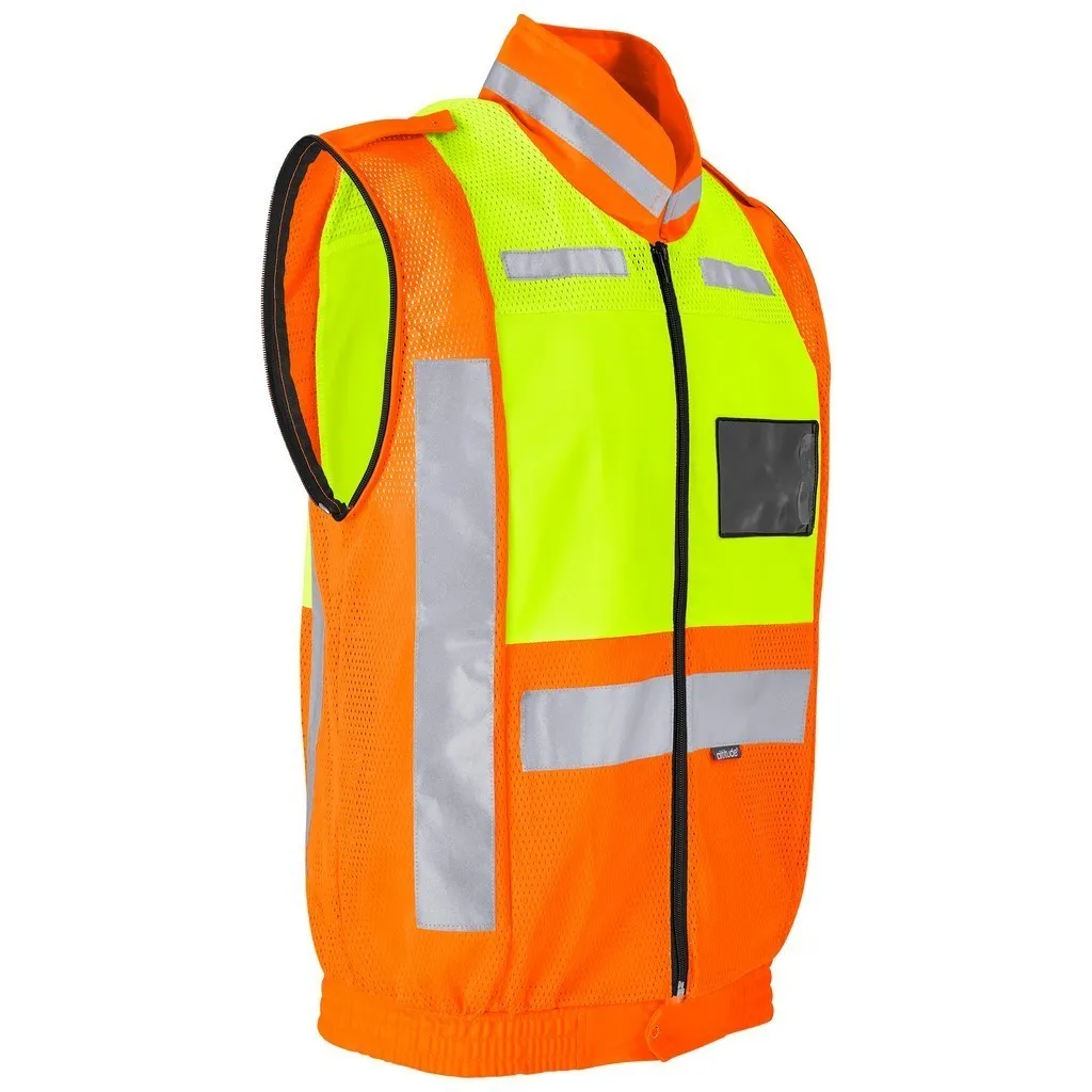 Metro Two Tone Hi Viz Zip Off Jacket