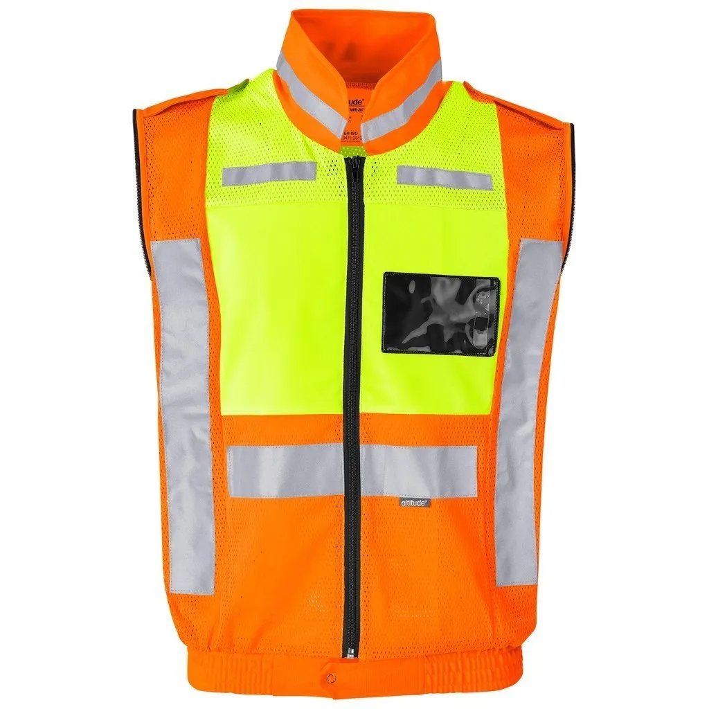 Metro Two Tone Hi Viz Zip Off Jacket