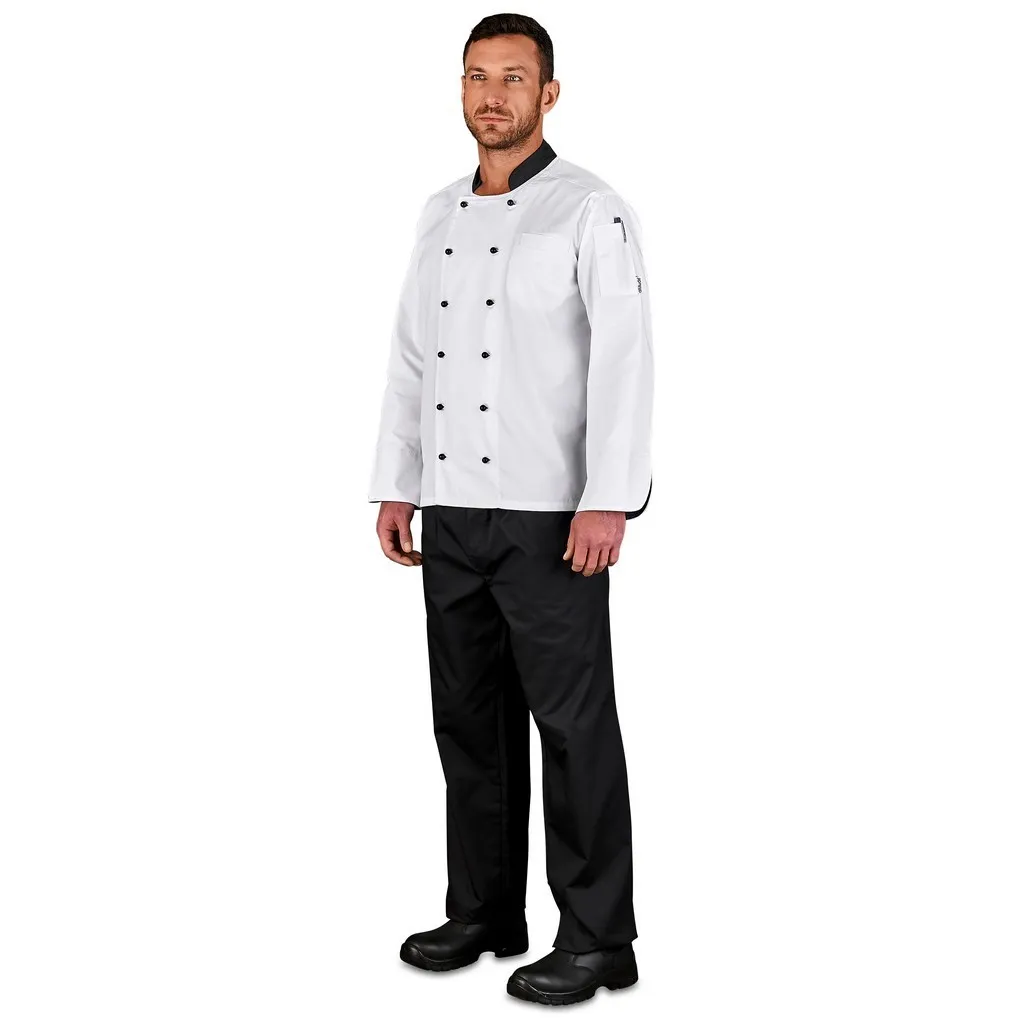 Unisex Long Sleeve Toulon Chef Jacket